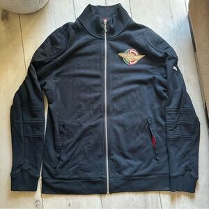 Puma x Ducati Black Track Jacket 🏍️🔥  Size Medium